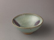 Deep bowl, Jun ware