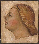 Head of an Angel in Left Profile