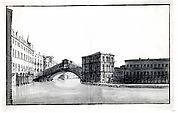 The Grand Canal with the Rialto Bridge, from the North