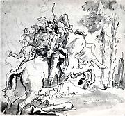 Centaur Carrying Off a Nymph