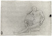 Seated Female Nude