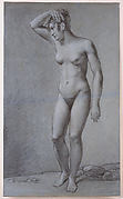 Copy after "Study for Pysché et L'Amor" by Pierre-Paul Prud'hon