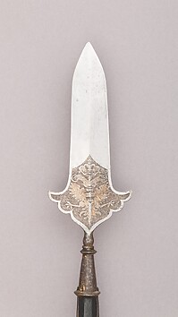 Partisan, Steel, wood, gold, Austrian