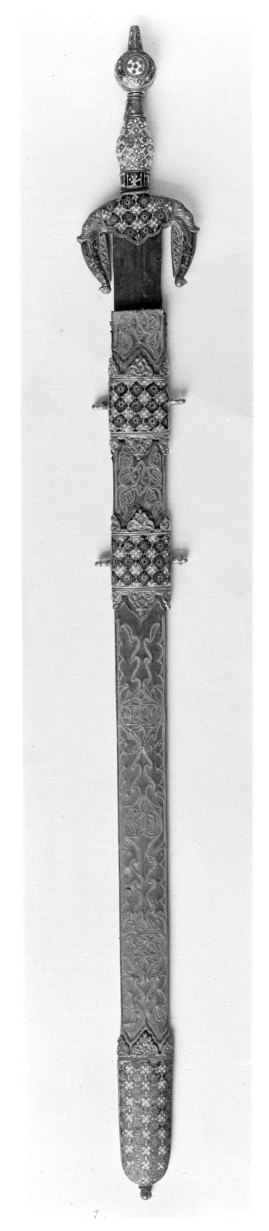 Sword With Scabbard Spanish The Metropolitan Museum Of Art
