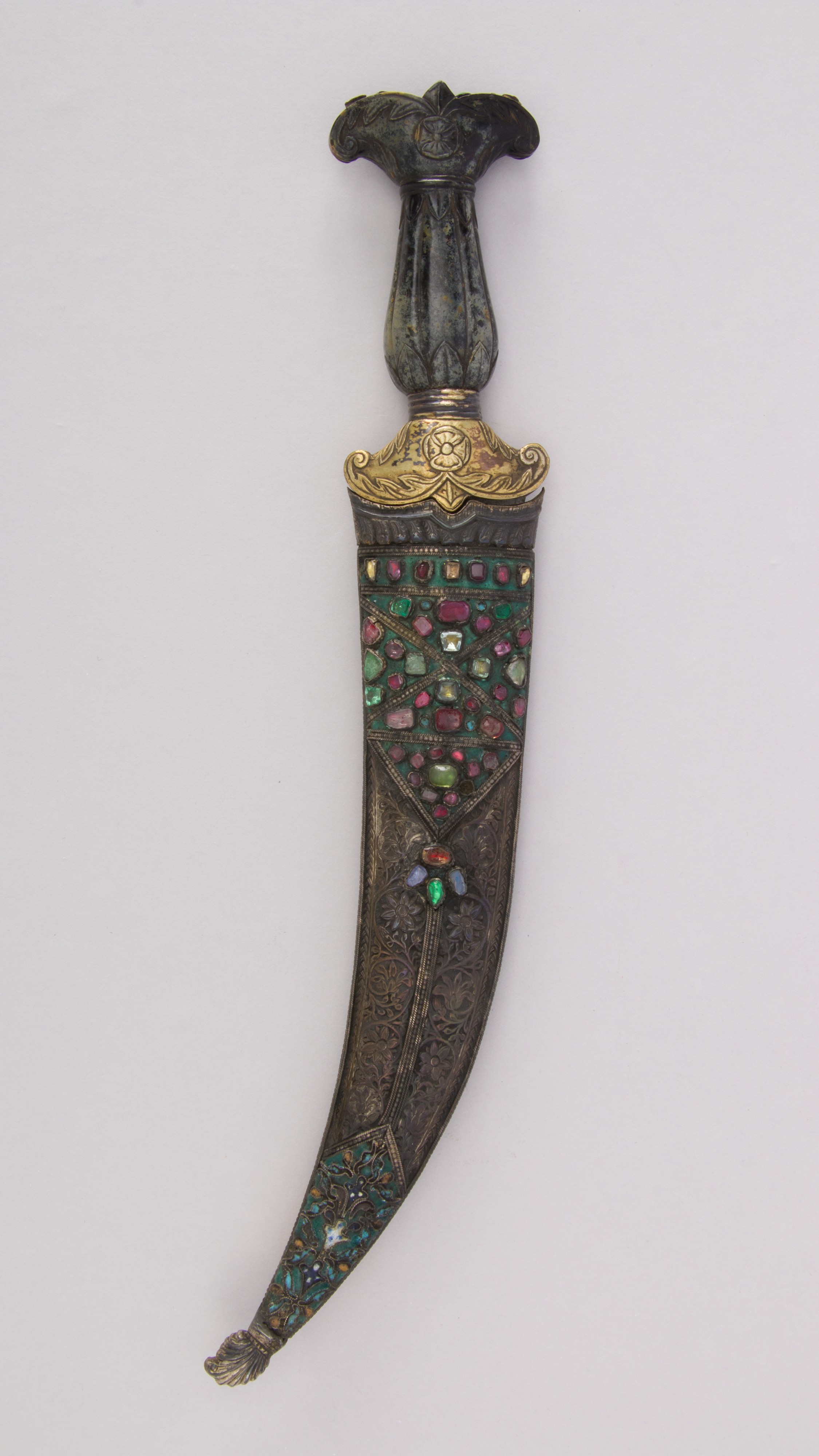 Dagger (Jambiya) with Sheath | Turkish | The Metropolitan Museum of Art