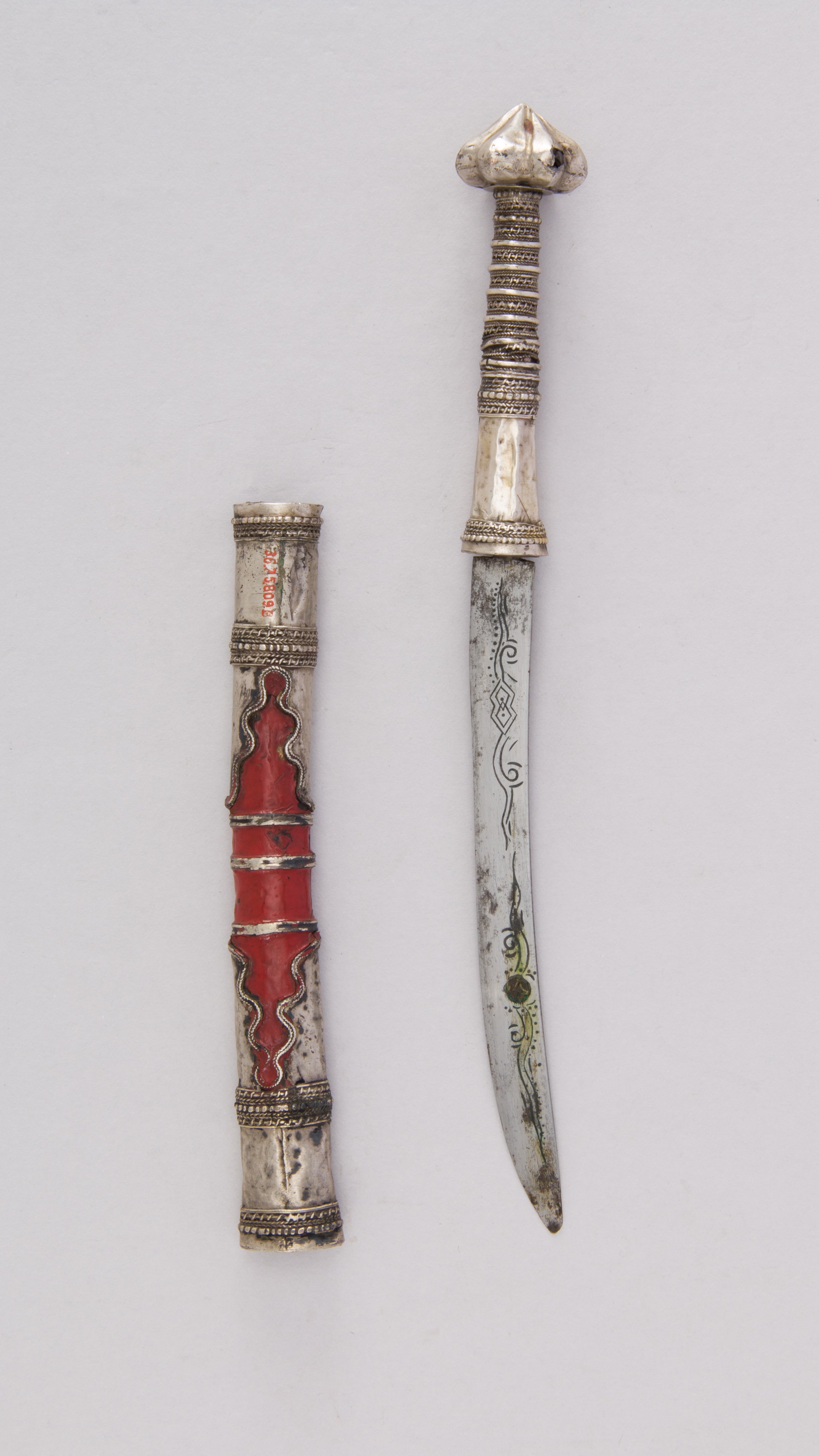 Knife (Dha) with Sheath | Thai | The Metropolitan Museum of Art