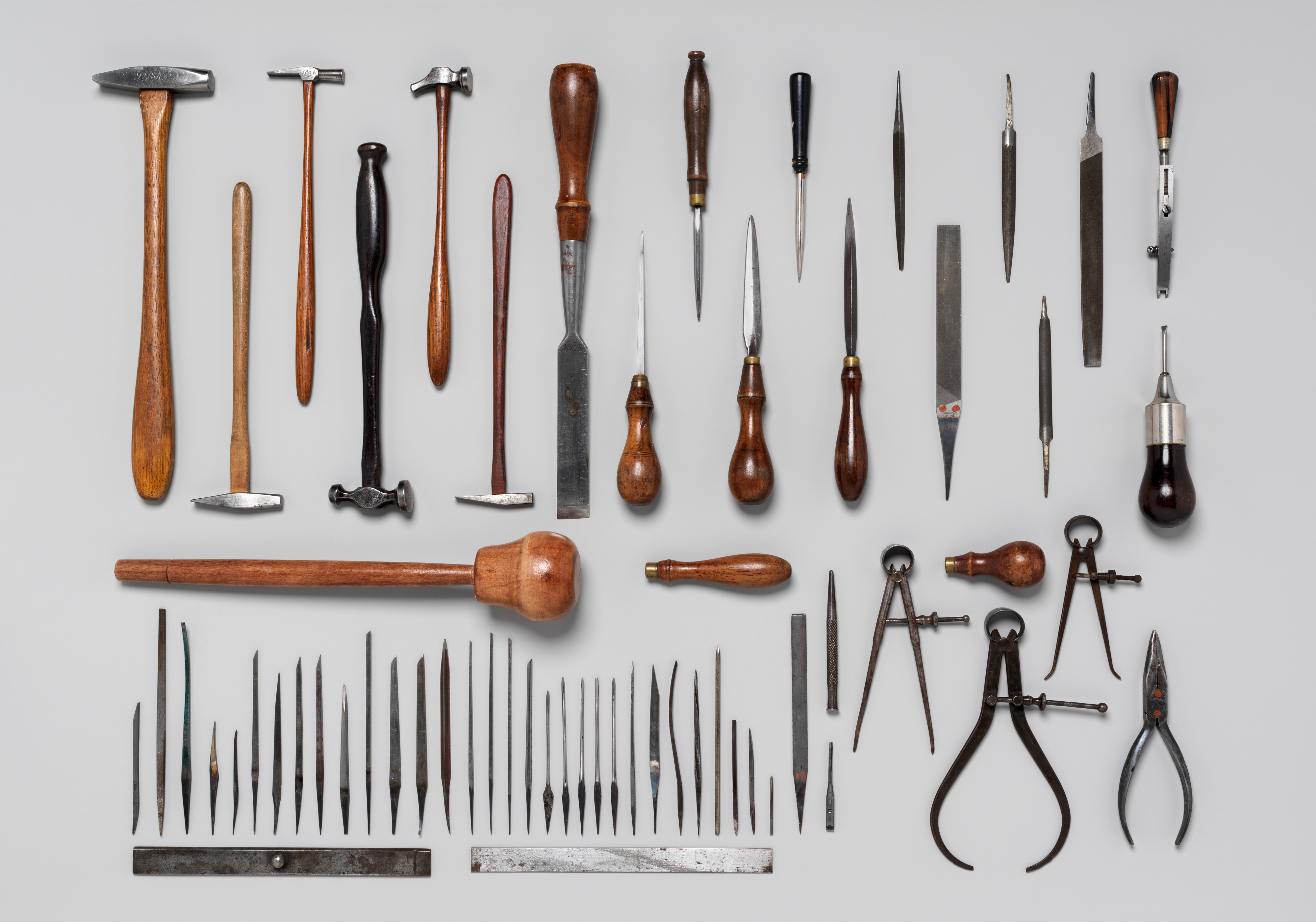 Louis Daniel Nimschke  Set of Sixty-Two Engraving Tools of Louis