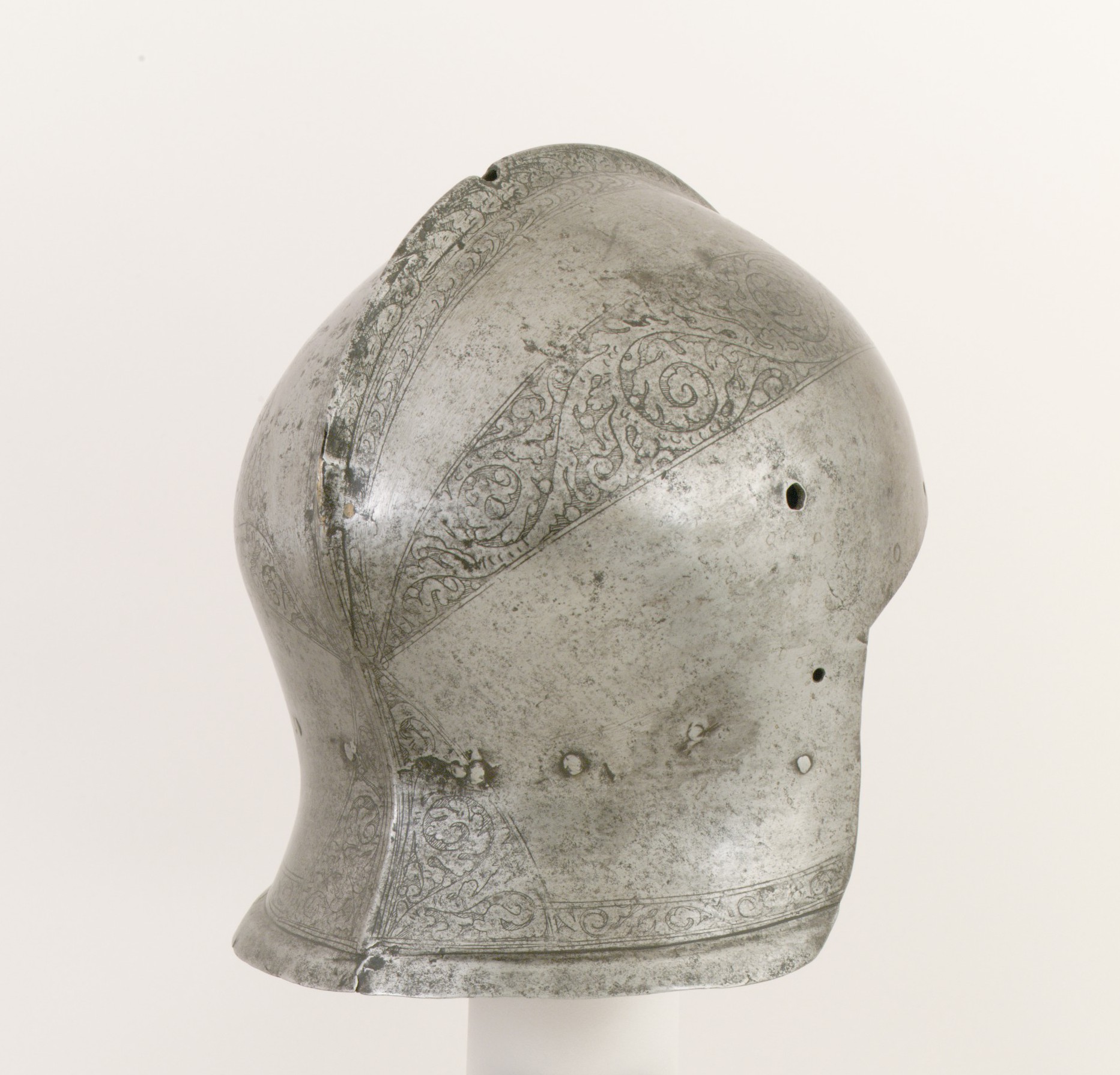 Bowl of a Sallet | Italian, probably Milan | The Metropolitan Museum of Art