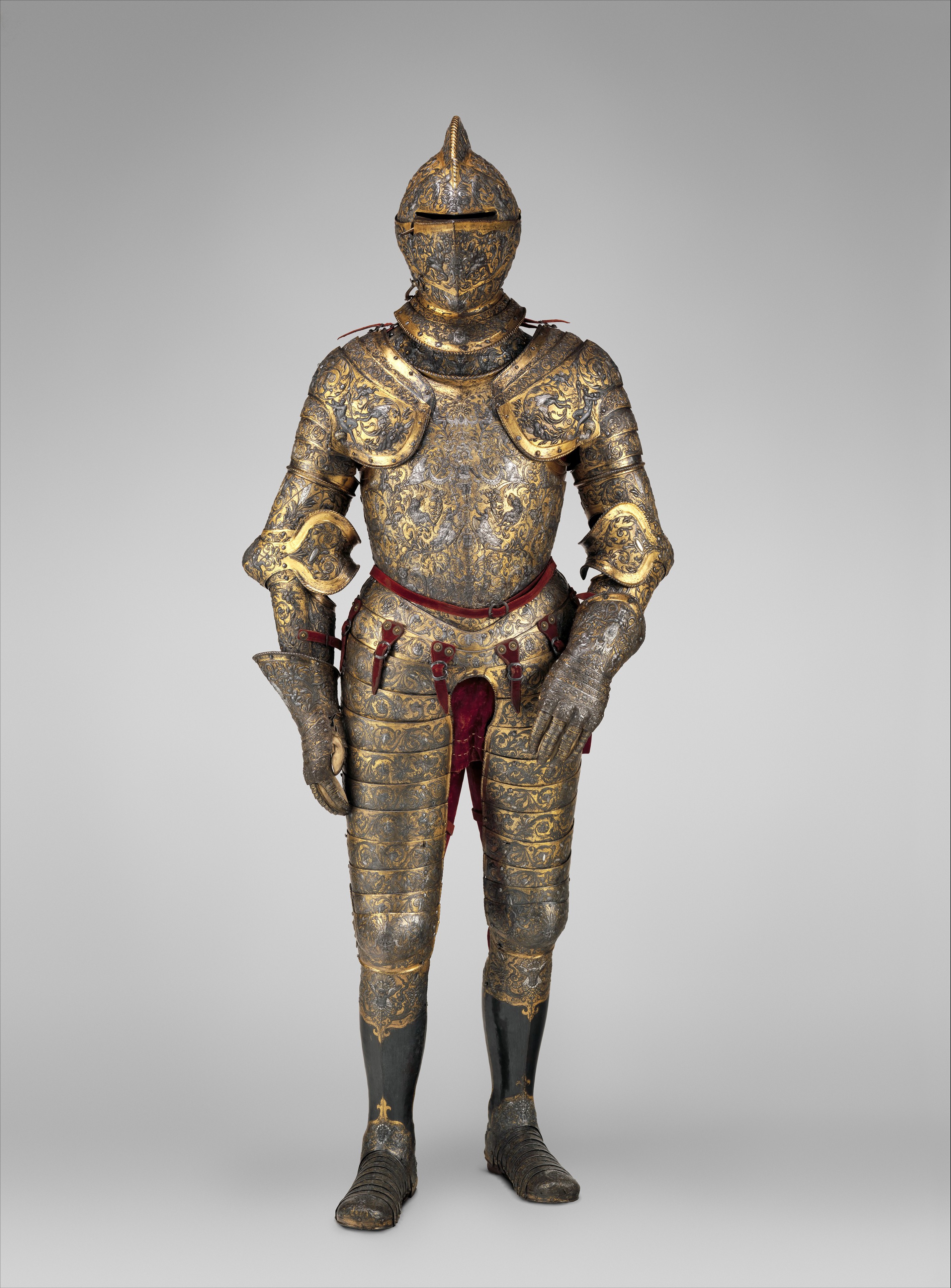 Image of Half Armor for the Foot Tournament, c.1590 (etched