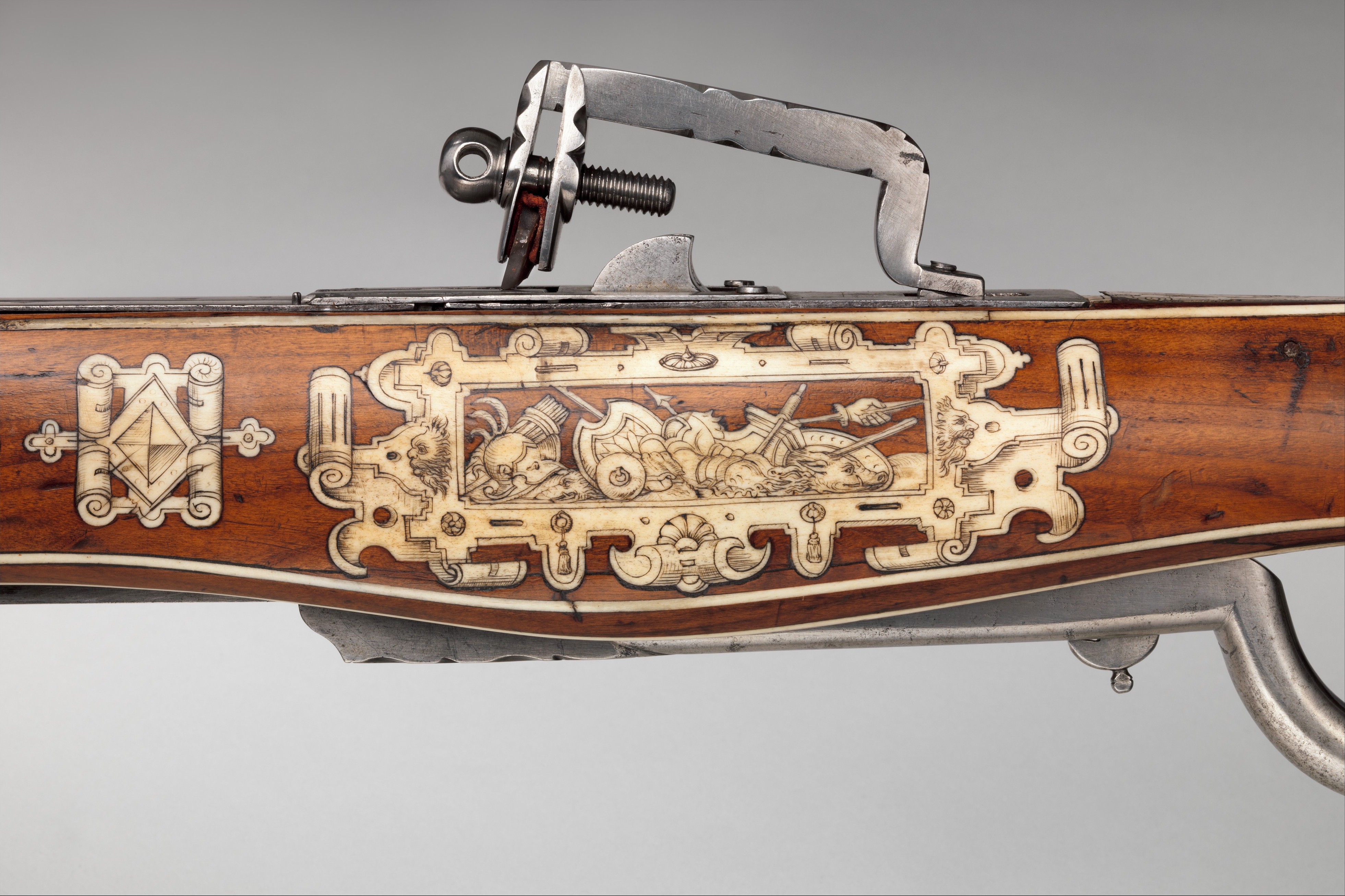 Decoration Based On Designs By Jacob Floris Pellet And Bolt Crossbow