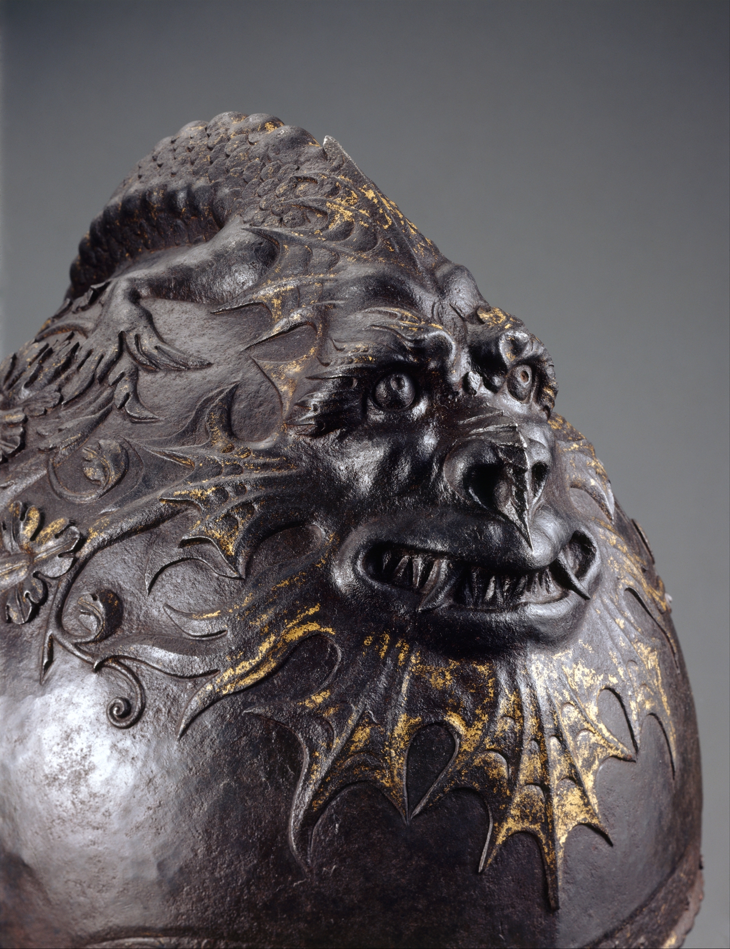 Attributed to Giovan Paolo Negroli | Close Helmet | Italian, Milan | The  Metropolitan Museum of Art