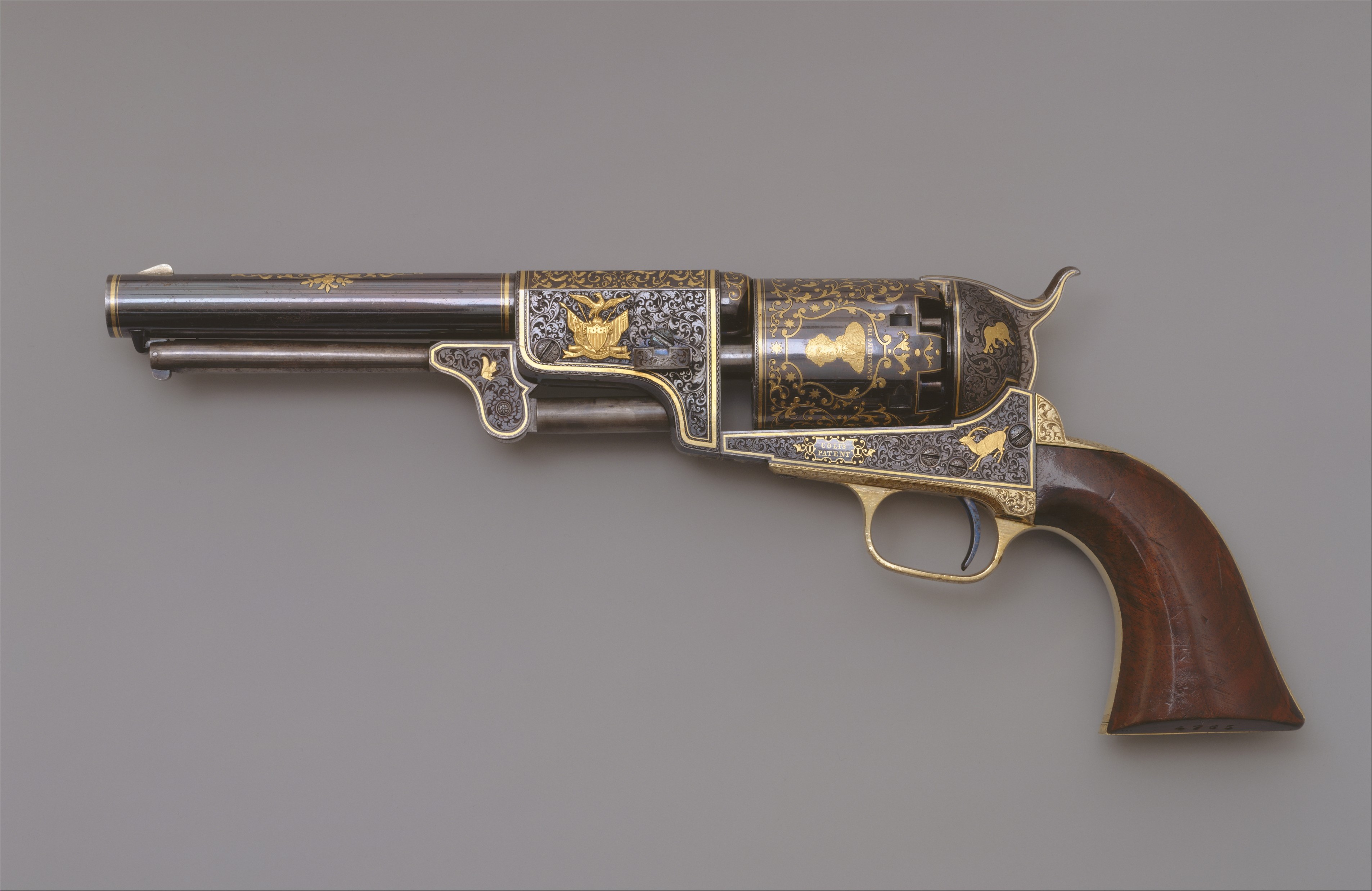 Samuel Colt | Colt Third Model Dragoon Percussion Revolver, serial Samuel Colt | Colt Third Model Dragoon Percussion Revolver, serial