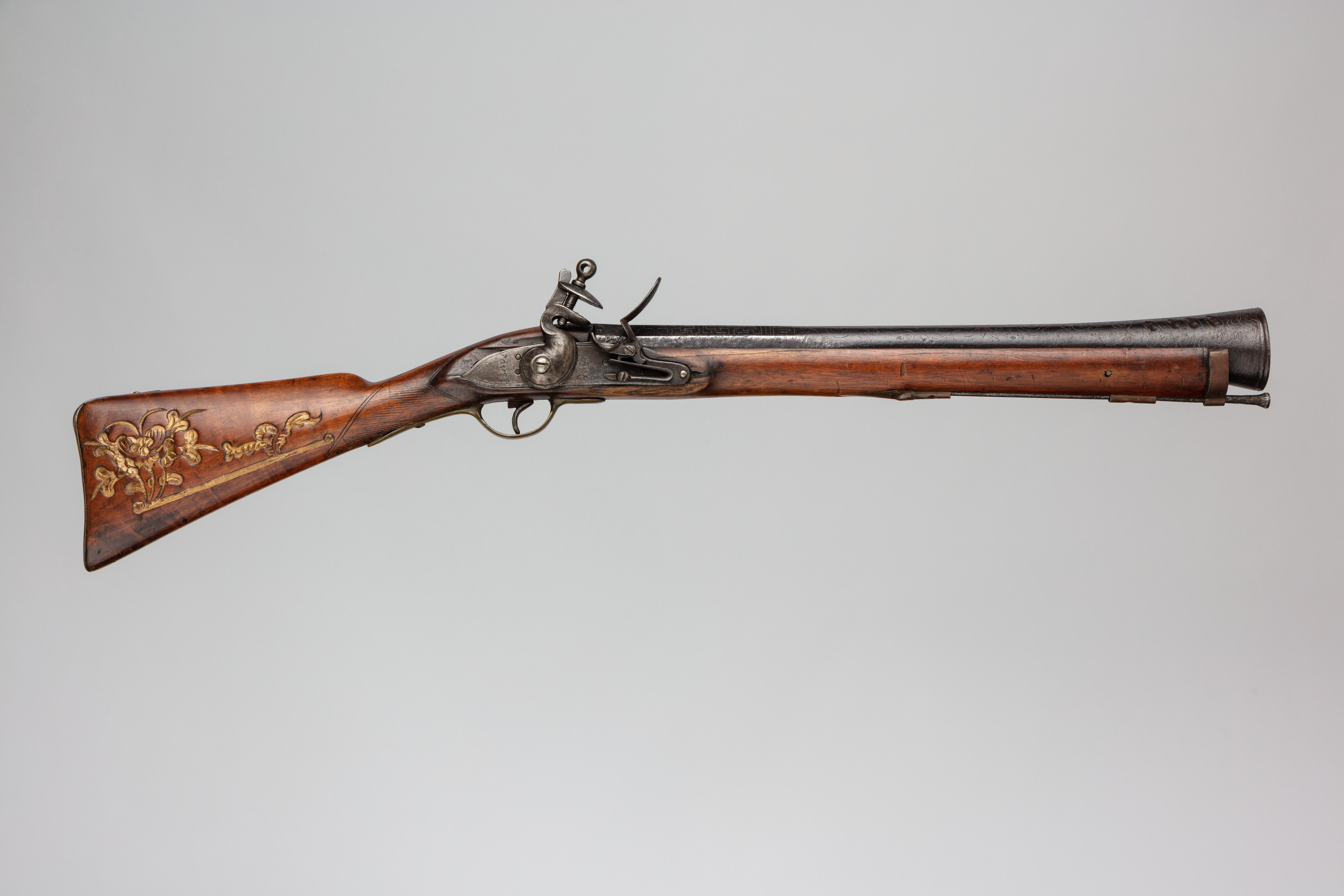 Flintlock blunderbuss, England 18th. C - Blunderbuss - Historical