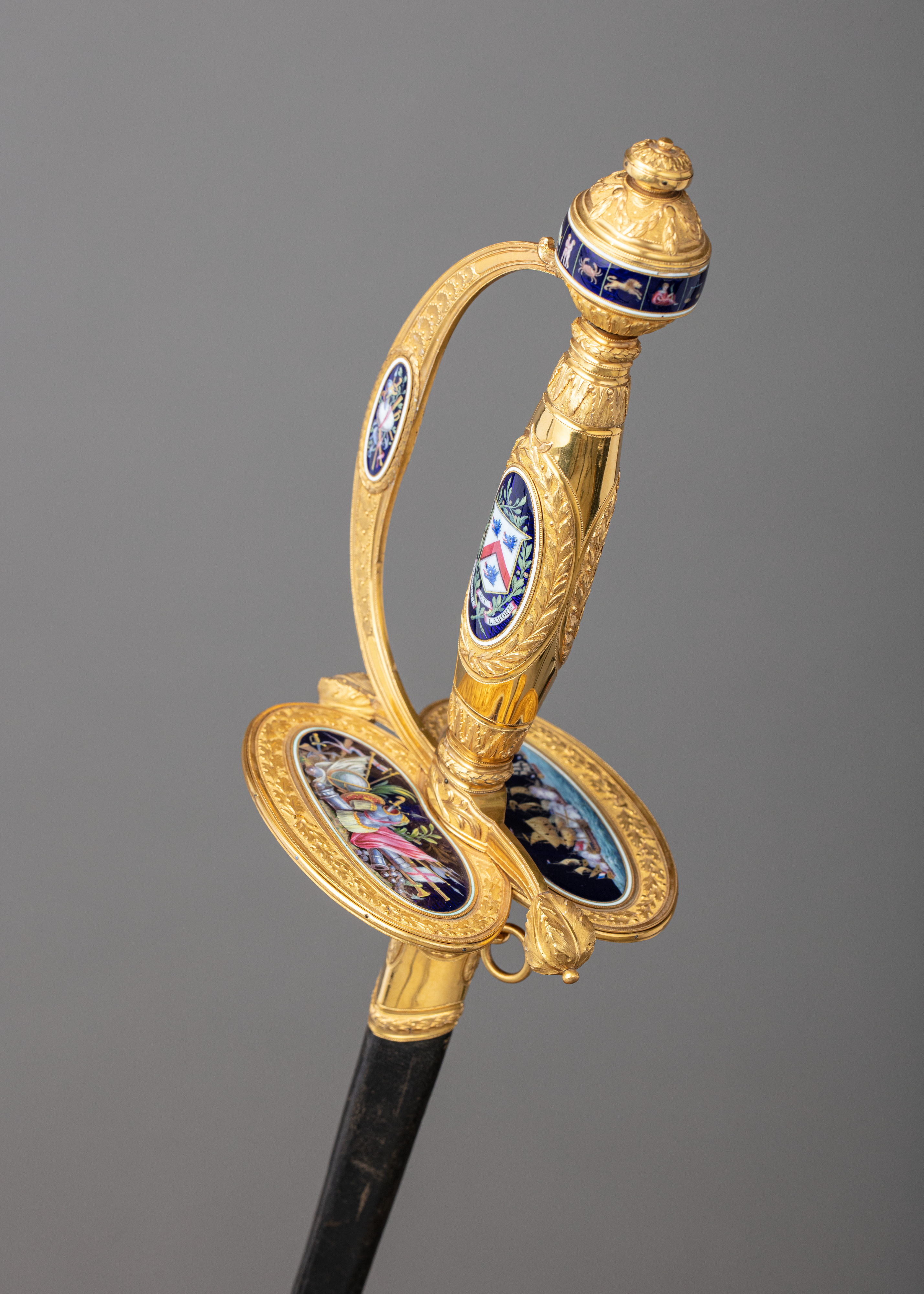 James Morisset - Smallsword and Scabbard Presented to Captain