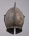 Close Helmet, Steel, gold, French
