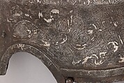 Turban Helmet, Steel, iron, silver, Turkish, possibly Istanbul, in the style of Turkman armor