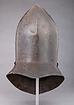 Visored Bascinet, Steel, probably German or French