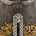 Helmet, Steel, iron, gold, silver, copper alloy, Turkish, probably Istanbul