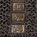 Shirt of Mail and Plate, Steel, iron, copper alloy, gold, silver, leather, Iranian or Turkish