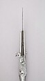 Boar Spear with Double Barrel Wheellock Pistol, Steel, wood, German