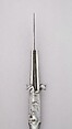 Boar Spear with Double Barrel Wheellock Pistol, Steel, wood, German