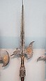 Halberd of Christian I of Saxony (reigned 1586–91), Steel, gold, wood, German