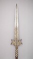 Partisan, Steel, wood, gold, mother-of-pearl, Italian