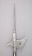 Halberd, Steel, wood (oak), German