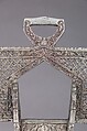Pair of Stirrups, Iron, silver, Mexican