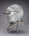Close Hemet for a Cuirassier, Steel, copper alloy, probably Flemish