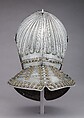 Close Hemet for a Cuirassier, Steel, copper alloy, probably Flemish