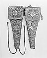 Saddle, Pair of Stirrups, Bridle and Trappings, Wood, pigskin, rawhide, iron, felt, calfskin, cowhide, velvet, gold, silver, wool, Tunisian