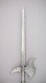 Halberd, Steel, wood, German