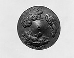 War Hat (Jingasa), Iron, lacquer, Japanese