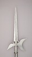 Halberd, Steel, wood, possibly Flemish