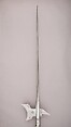 Halberd, Steel, wood (ash), brass, iron, Austrian
