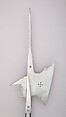 Halberd, Steel, wood (oak), iron, Swiss or German