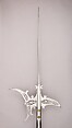 Halberd, Steel, brass, wood (cherry), Italian