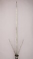 Staff Weapon, Steel, iron, bronze, pigment, Italian