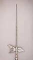 Halberd, Steel, brass, wood, French