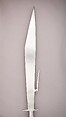 Glaive, Steel, wood, textile, gold, Italian, Venice