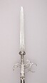 Halberd, Steel, wood, probably Italian