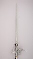 Halberd, Steel, wood, copper alloy, Italian
