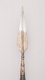 Spontoon, Steel, wood (ash), gold, French