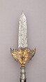 Partisan-Spontoon, Steel, wood, iron, gold, Austrian