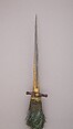 Boar Spear, Steel, wood, gold, metallic thread, German