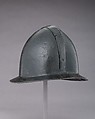 Siege Helmet, Steel, possibly French