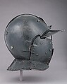 Siege Helmet, Steel, leather, French