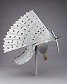 Lobster-Tail Burgonet, Steel, leather, Polish