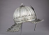 Lobster-Tail Burgonet, Steel, possibly British